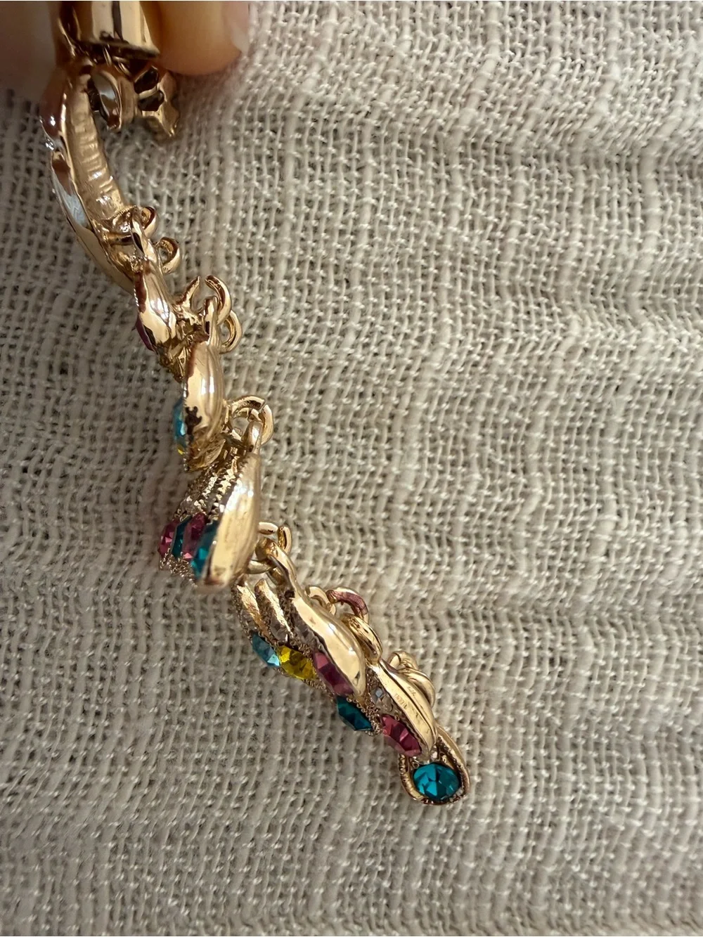 Sparkling Peacock Statement Necklace 🦚✨